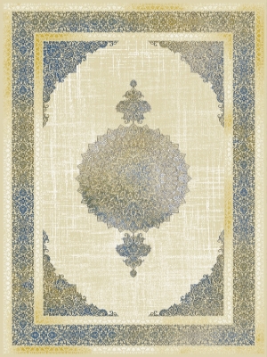 فرش 700 شانه وینتیج طلاکوب کد 5293 فردین